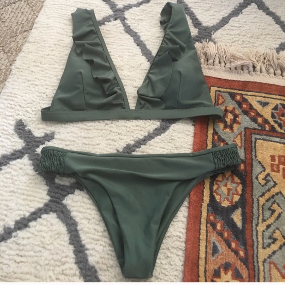 Zaful Ruffle Bikini